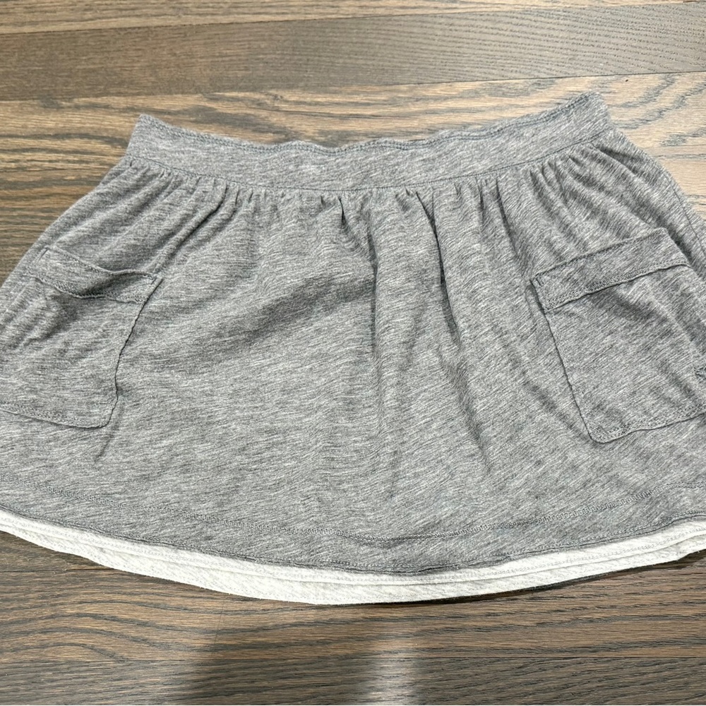 Abercrombie & Fitch Heather Gray Mini Skirt